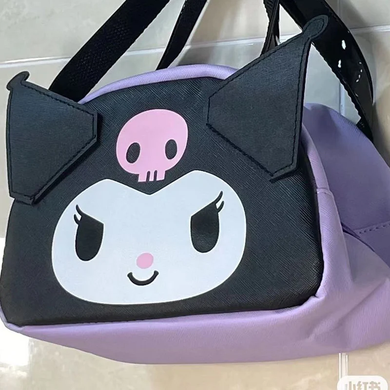 

Аниме Sanrio косметичка Kawaii Kuromi аксессуары милые красивые вместительные Портативные Сумки Для Хранения Туалетных принадлежностей подарок для девочек