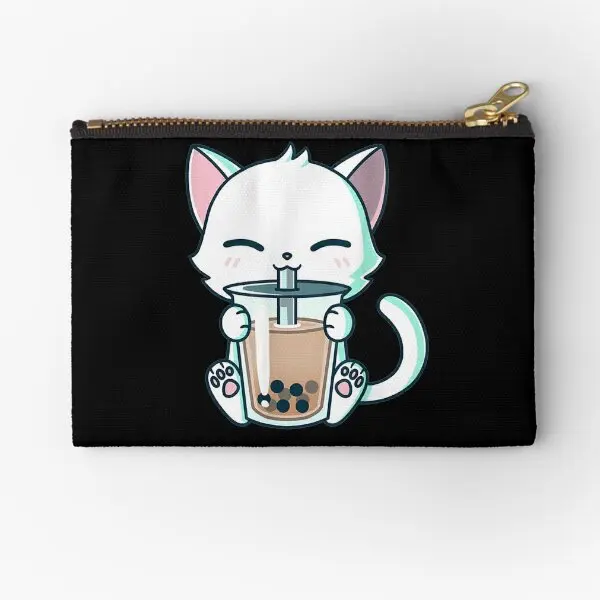 

Кошка Boba, питьевая кошка Boba, котенок, кавайные кармашки на молнии, мужской кошелек, маленькая упаковка для монет, карманная сумка для хранения, чистые носки, трусики