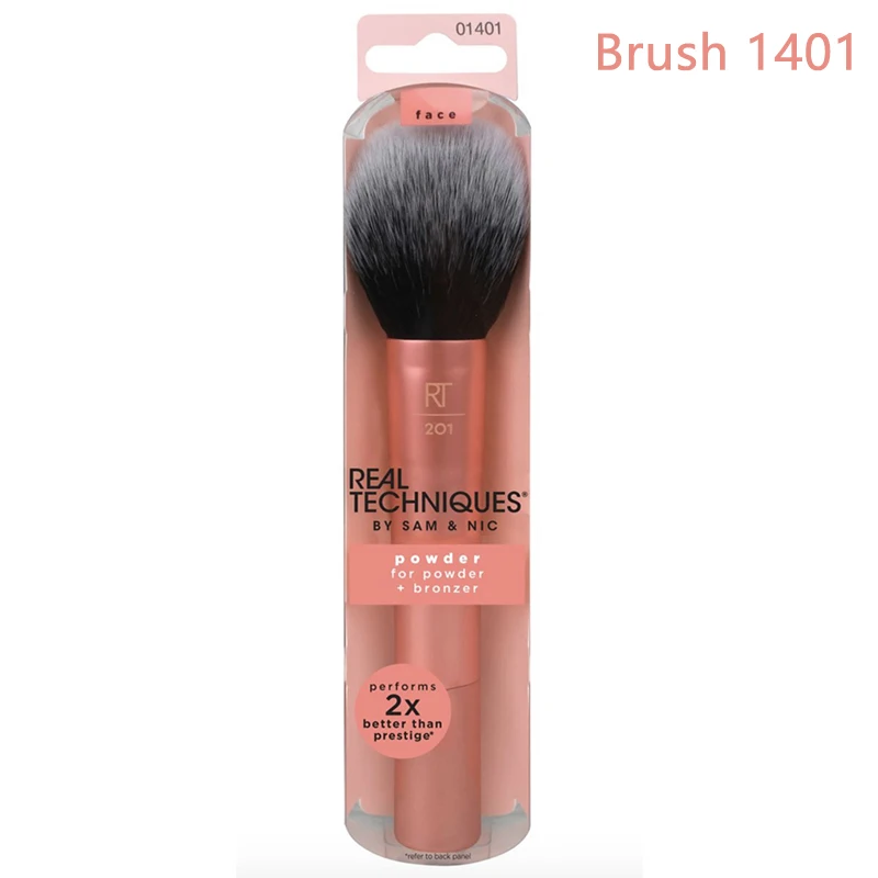

Real Techniques NEW Make up Brushs Makeup sponge Maquillage RT Makeup Brushs Powder Loose Box Belt foundation brush 1401