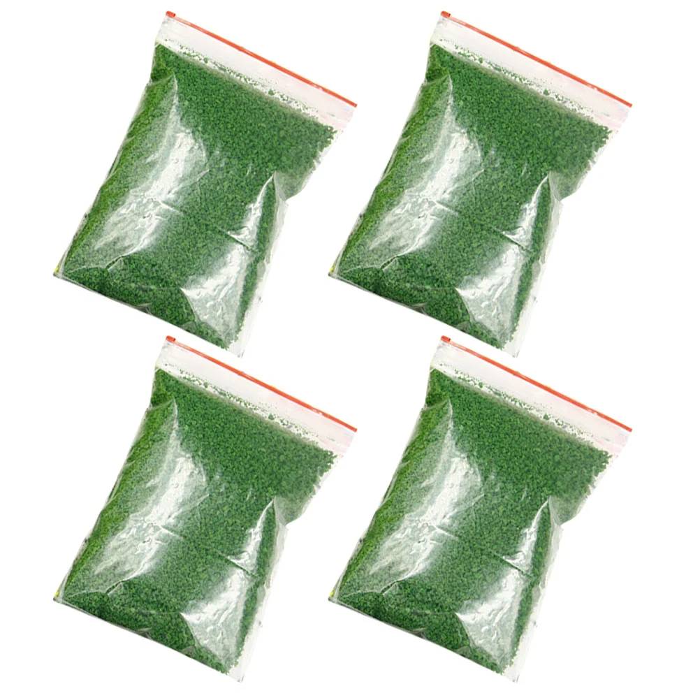 4 пакета микро пейзаж дерево порошок ландшафтный дизайн искусственная трава