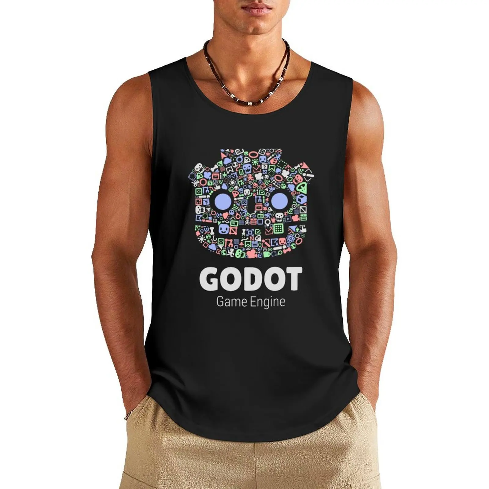 Godot - Nodes Tank Top Одежда для спортзала мужчин