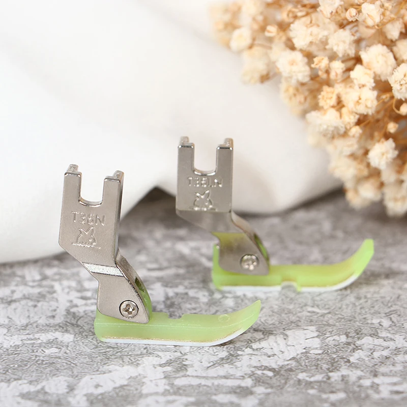 

Узкая лапка на молнии T36N T36LN, односторонняя прижимная лапка, прижимная лапка для автомобиля, пластиковая Нижняя Лапка, подходит для швейной ...