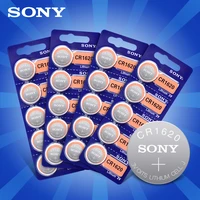 sony 5 15pcs 3v cr1620 button cell batteries 1620 cr1620 lithium part battery single use for led lights toys watches control toy