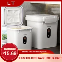 kitchen storage containers moisture proof sealed boxes rice cereal food buckets pet food coffee beans grains food cans