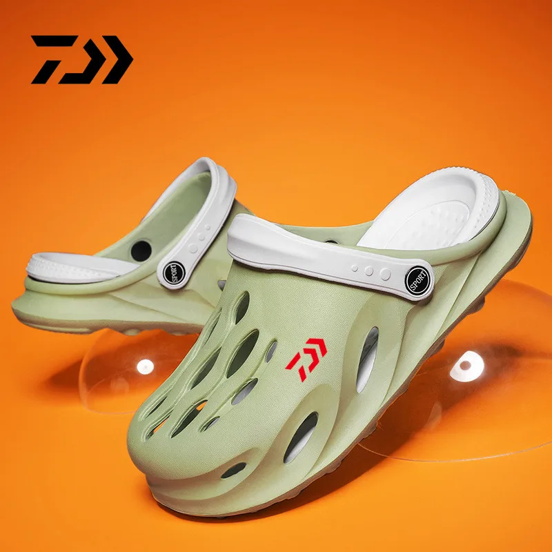 

Daiwa Fishing Shoes Men's Summer Casual Lightness Beach Sandals Outdoor Sports Non-Slip Wear-Resistant Breathable Fishing Shoes