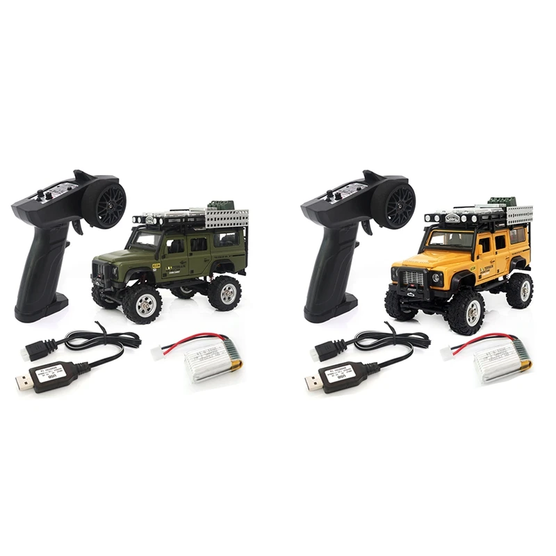 

SG2801 4WD 2.4Ghz Simulation Remote Control Off-Road Climbing Car with Front and Rear Lights Vehicle Model Toy