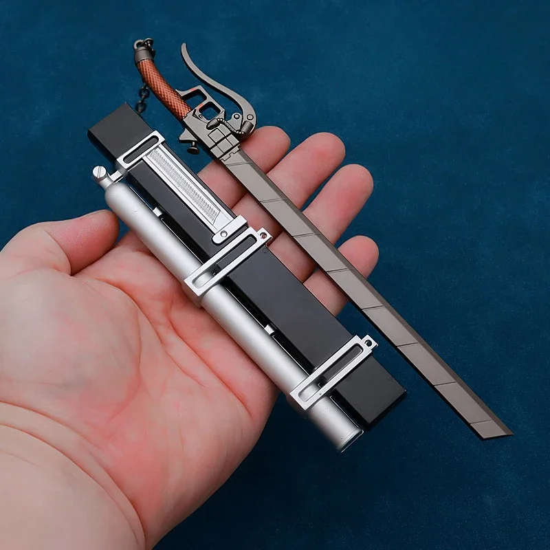 20 см всенаправленная мобильность Gear Eren Mikasa аниме периферийное оружие модель