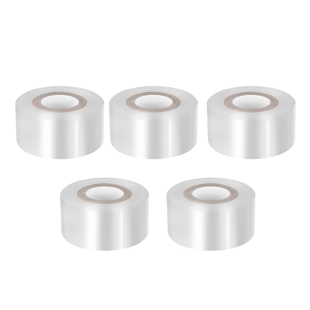 

5 рулонов прививочной ленты, Полиэтиленовая растягивающаяся самоклеящаяся пленка для флористики