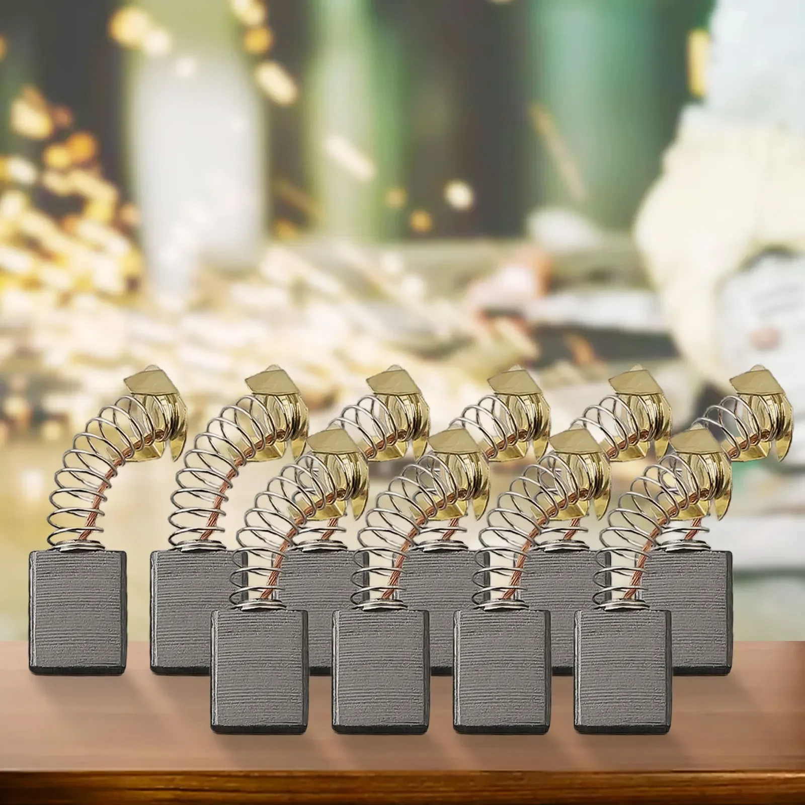 

10 шт. угольные щетки электрическая ударная дрель графитовая щетка 6,5 мм * 13,5 мм * 18 мм для электродвигателей графитовая щетка электроинструменты