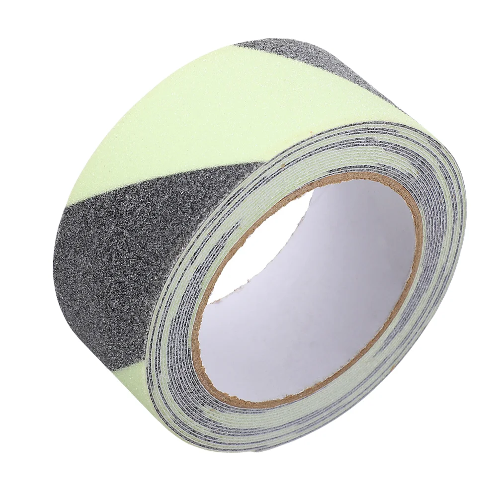 

Reflective Warning Tape Night Glow Luminous Grit Duct Black Color Anti-skid Glowing Grip Non-slip Leashes