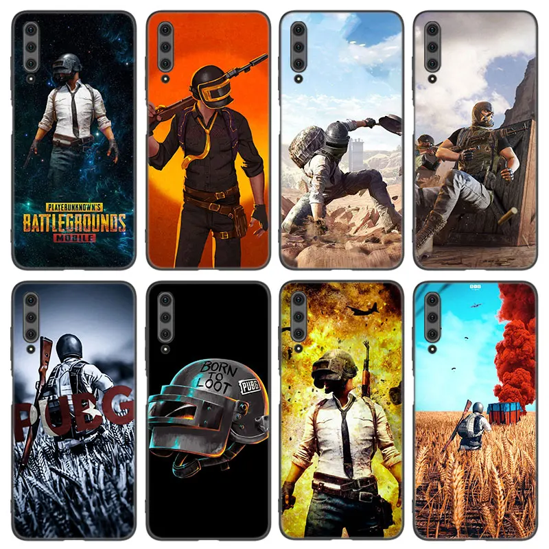 

Модный чехол для телефона с игрой PUBG для Huawei Honor 7A 8A 9X 20 Pro 8 10X Lite 9A 8C 9C 20E 7S 8S 20S 8X 10i 20i 30i, мягкий черный Чехол