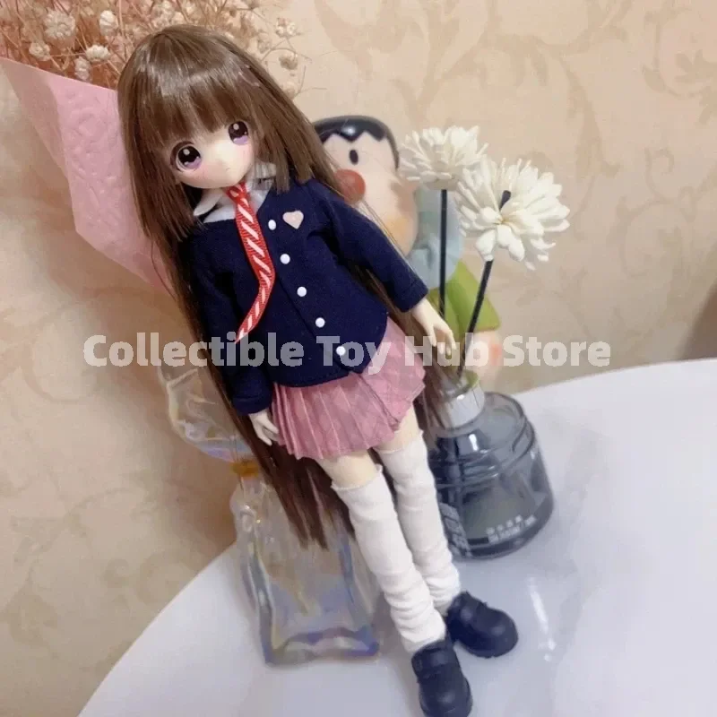 Фото В наличии: Miralab Don't Touch My Bangs BJD Blind Box, коллекционная аниме-кукла 1/6 масштаба, шарнирная фигурка, игрушка-подарок в стиле Лолита №5