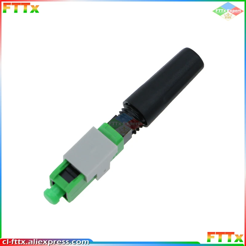 Wholesales FTTH SC APC FTTH pre-bur fiber optic quick connector SC APC FTTH Fiber Optic Fast Connector SC Connector Freeshipping