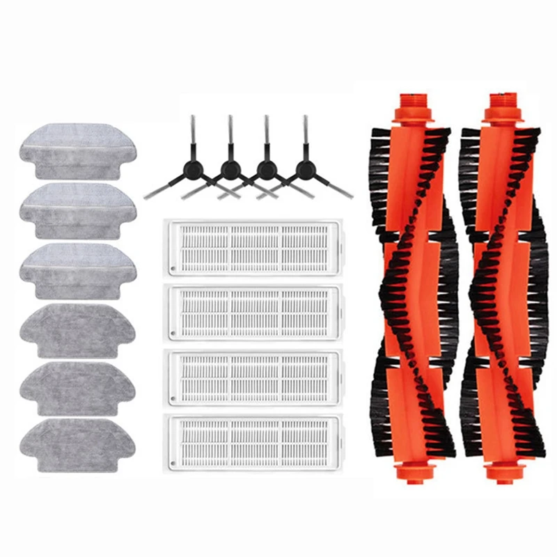 

HEPA фильтр основная боковая щетка Швабра Ткань для робота-пылесоса Xiaomi Mi Швабра Pro STYJ02YM Mijia пылесос