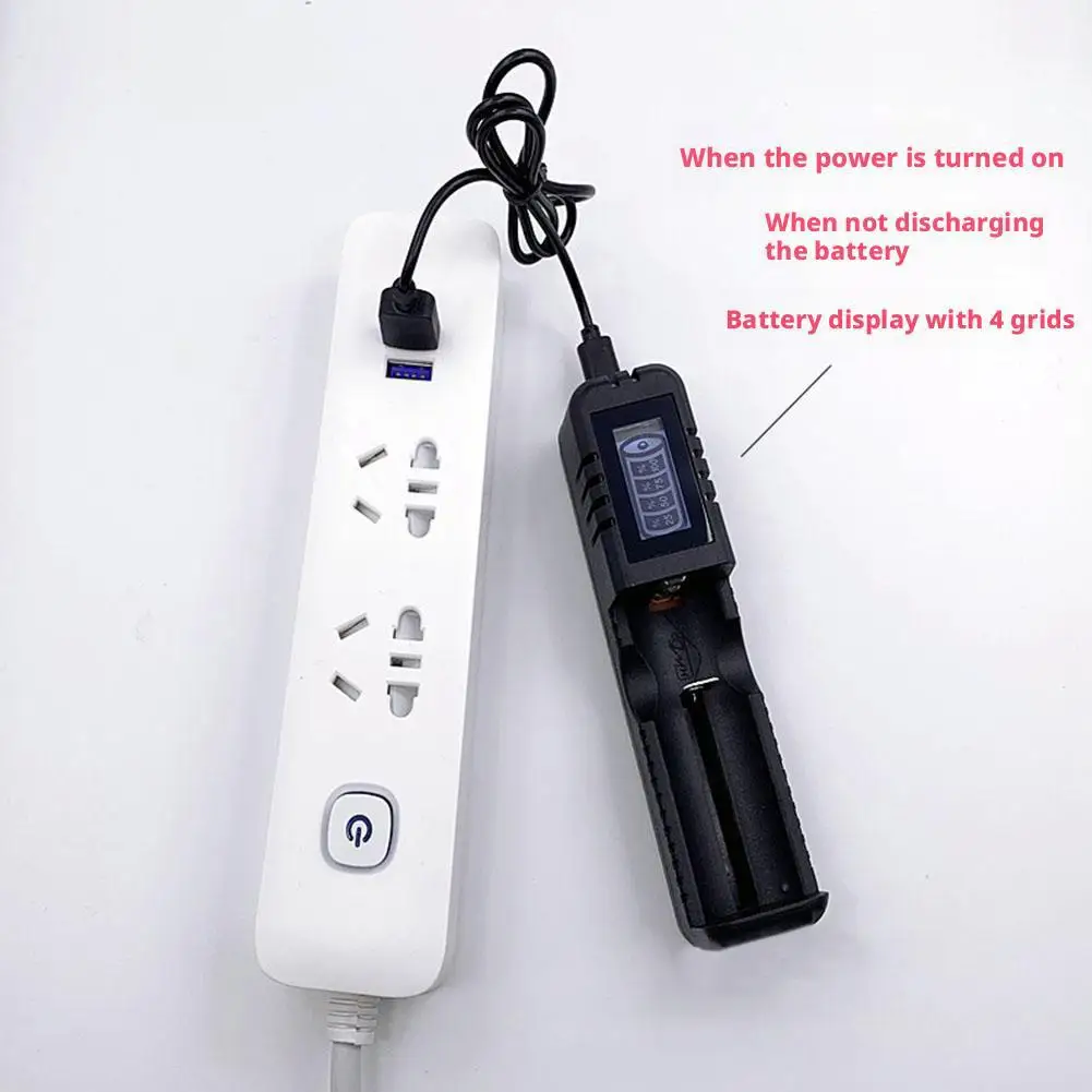 Универсальное зарядное устройство USB 18650 для литий-ионных аккумуляторов 3 7 В 26650