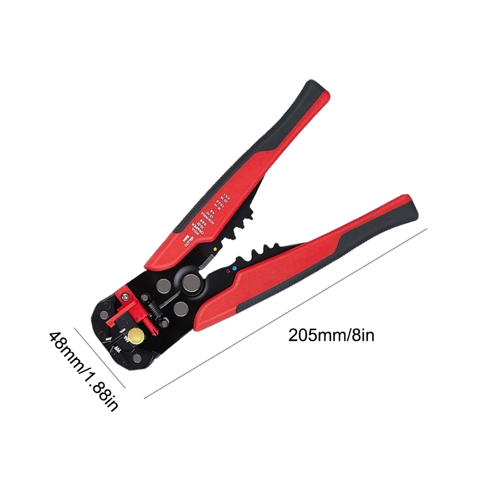 

Инструмент для зачистки проводов 8-дюймовый, многофункциональные автоматические плоскогубцы для зачистки проводов, обжимные инструменты д...