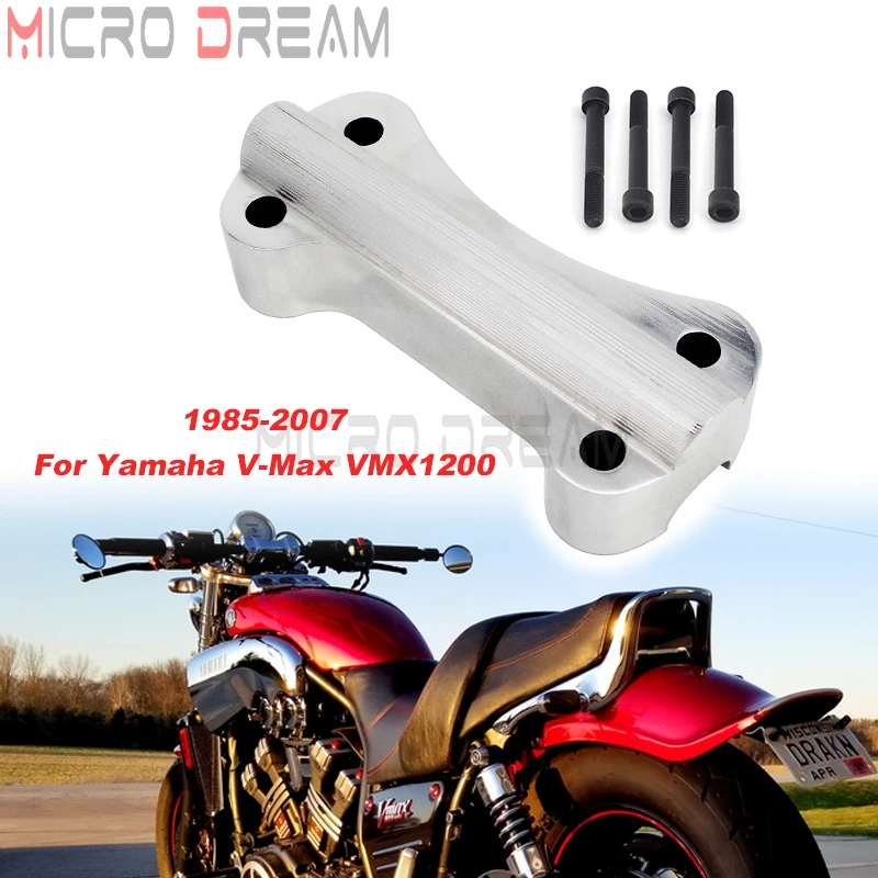 

Motorbike Handlebar Riser Top Cover For Yamaha V MAX V-MAX VMX1200 VMX 1200 Vmax Top Clamp Adapter Bar Mount Block 1985-2007