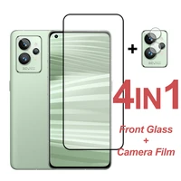 protective glass for realme gt 2 pro 9 9i full glue tempered glass realme 8 7 c31 c35 gt neo 3 gt2 screen protector camera film
