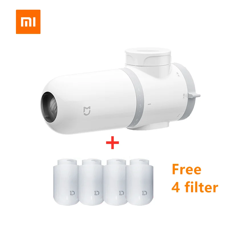 

Xiaomi Mijia Faucet Water Purifier Kitchen Tap Water Filter Activated Carbon Percolator Rust Bacteria Replacement Filter xiami