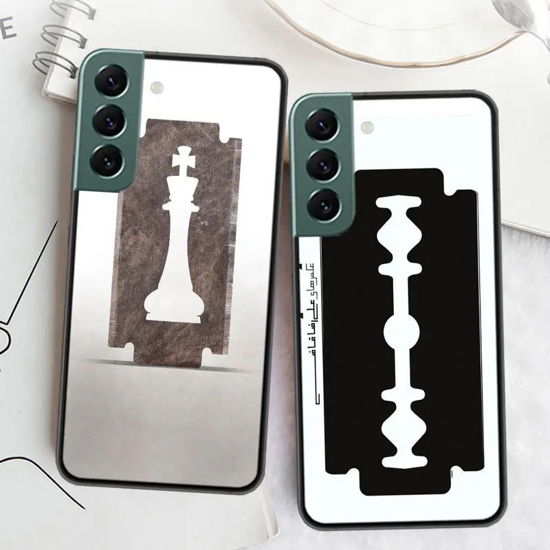 Чехол для телефона Razor Blade Samsung S25+ Galaxy Note 20 Ultra 10 Lite 9 8 M12 M21 M30S M31 M32 M51 M52 S8 S7 J8 J6 J4 Plus Cover