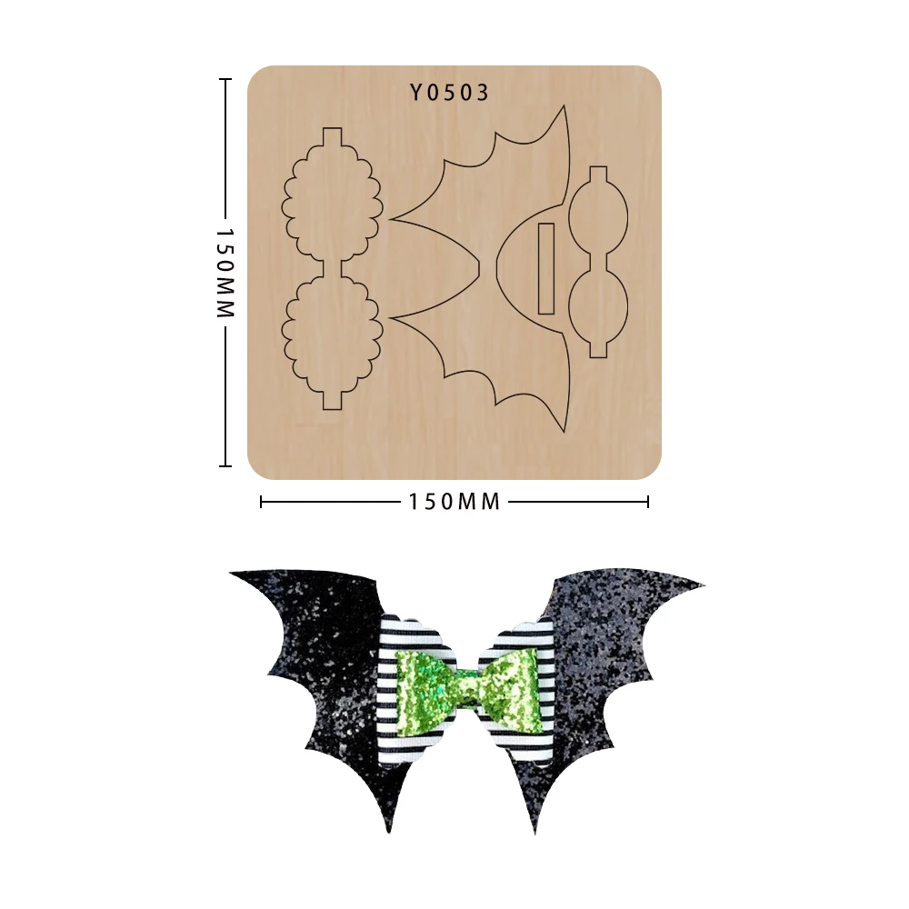 

Bow Cutting Dies Wooden Dies Suitable for Common Die Cutting Machines on the Market