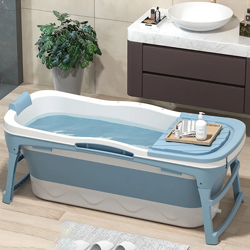 

Adults Portable Bath Tub Baby Folding Plastic Hot Full Body Works Bathtub Shower Room Large Banheira Bath Products GXR25XP