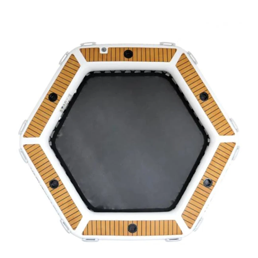 Плавающая надувная док-станция с вышивкой падения оборудование для водных игр