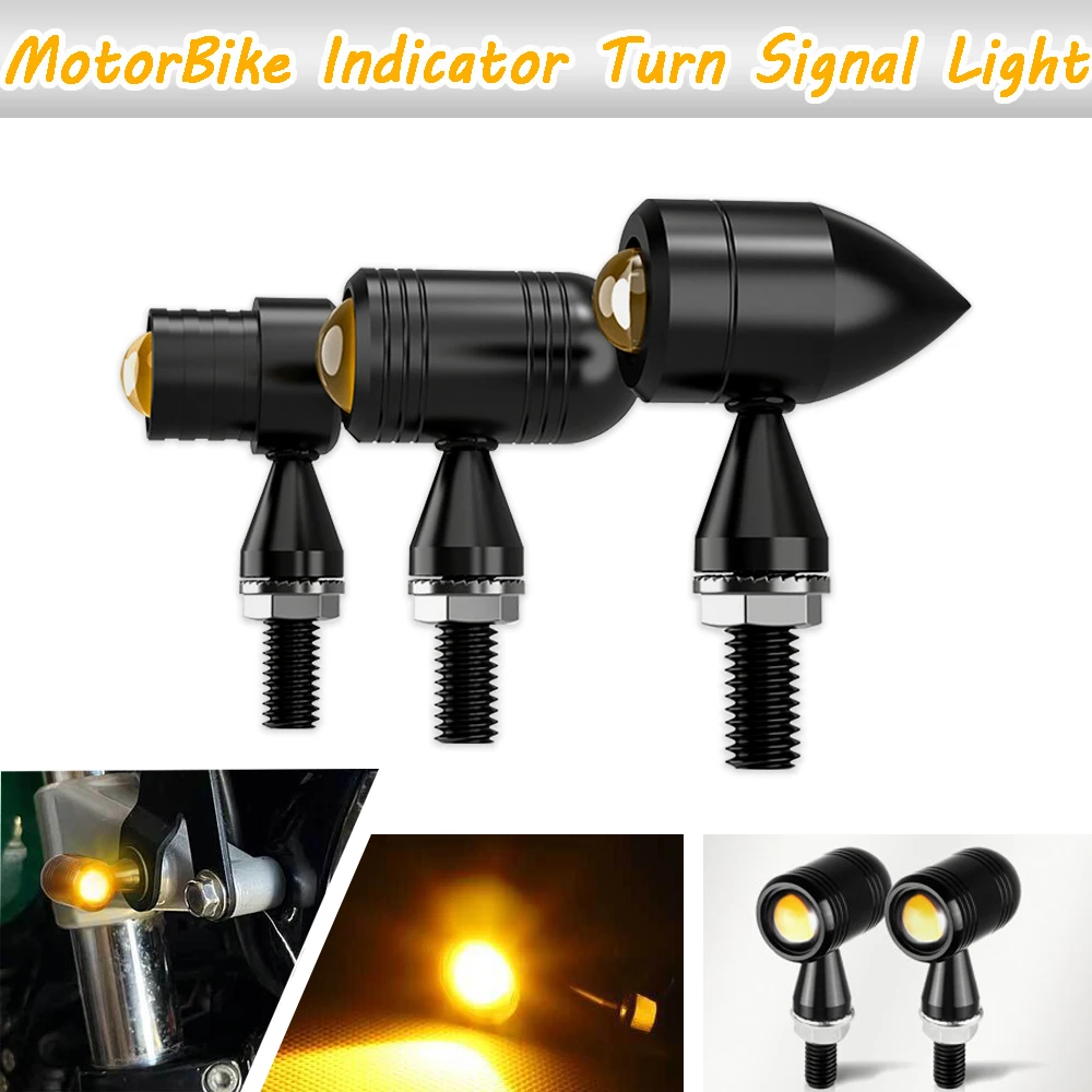 Универсасветильник светодиодный поворотник для мотоцикла мини-указатель