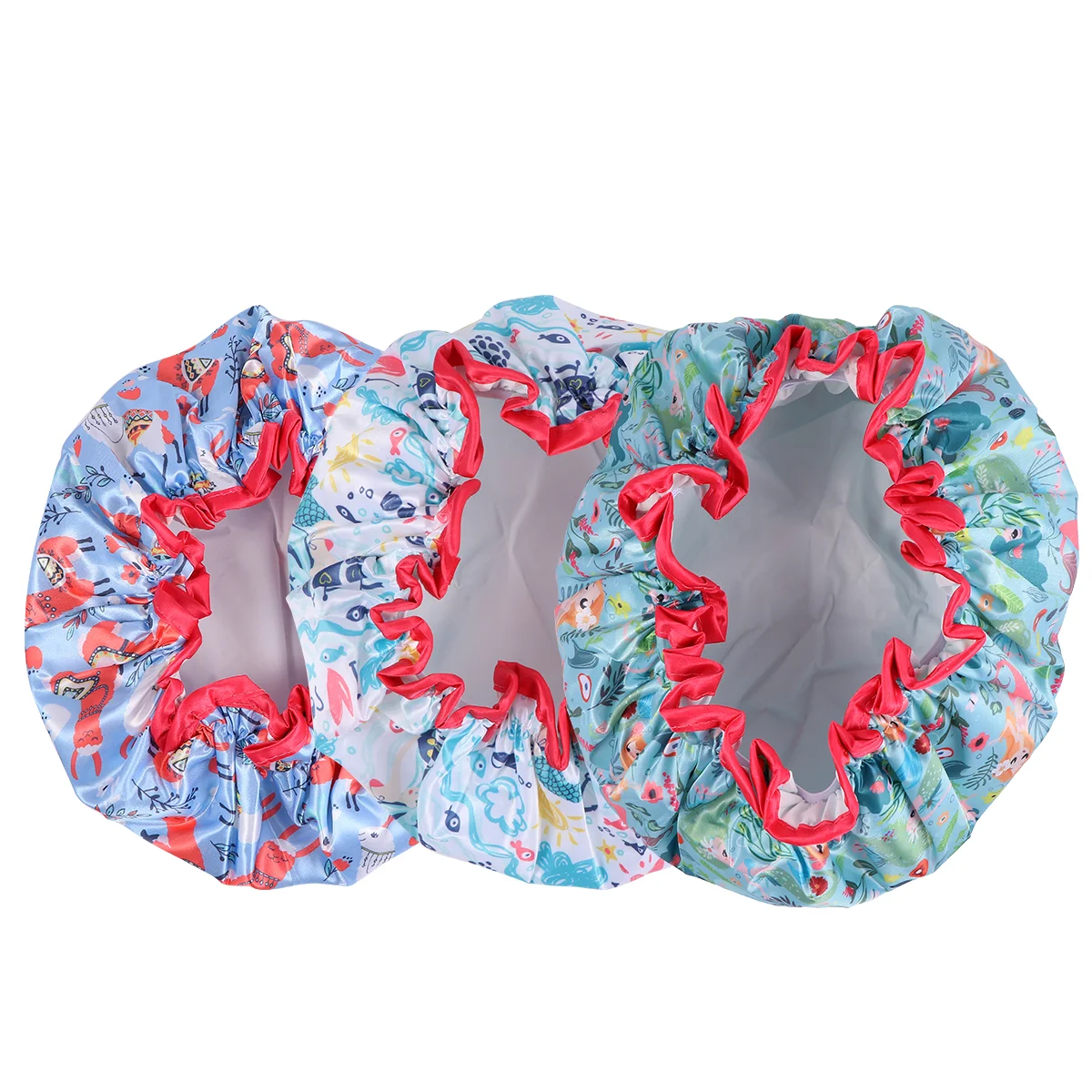 

Шапочка для душа, шапочка для волос, шапочка для женщин, многоразовый шампунь, милая головная шапочка, моющаяся банная