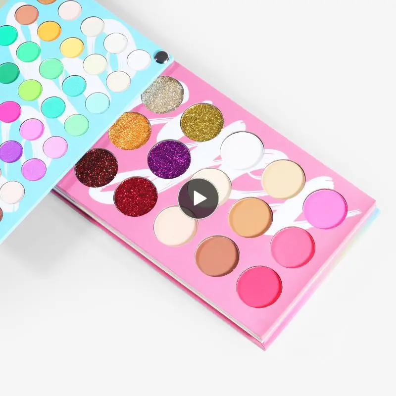 

121 цветов брызги конфеты палитра теней для век яркий летний вид макияж глаз блестящие мерцающие матовые тени для век Пудра Макияж Лоток