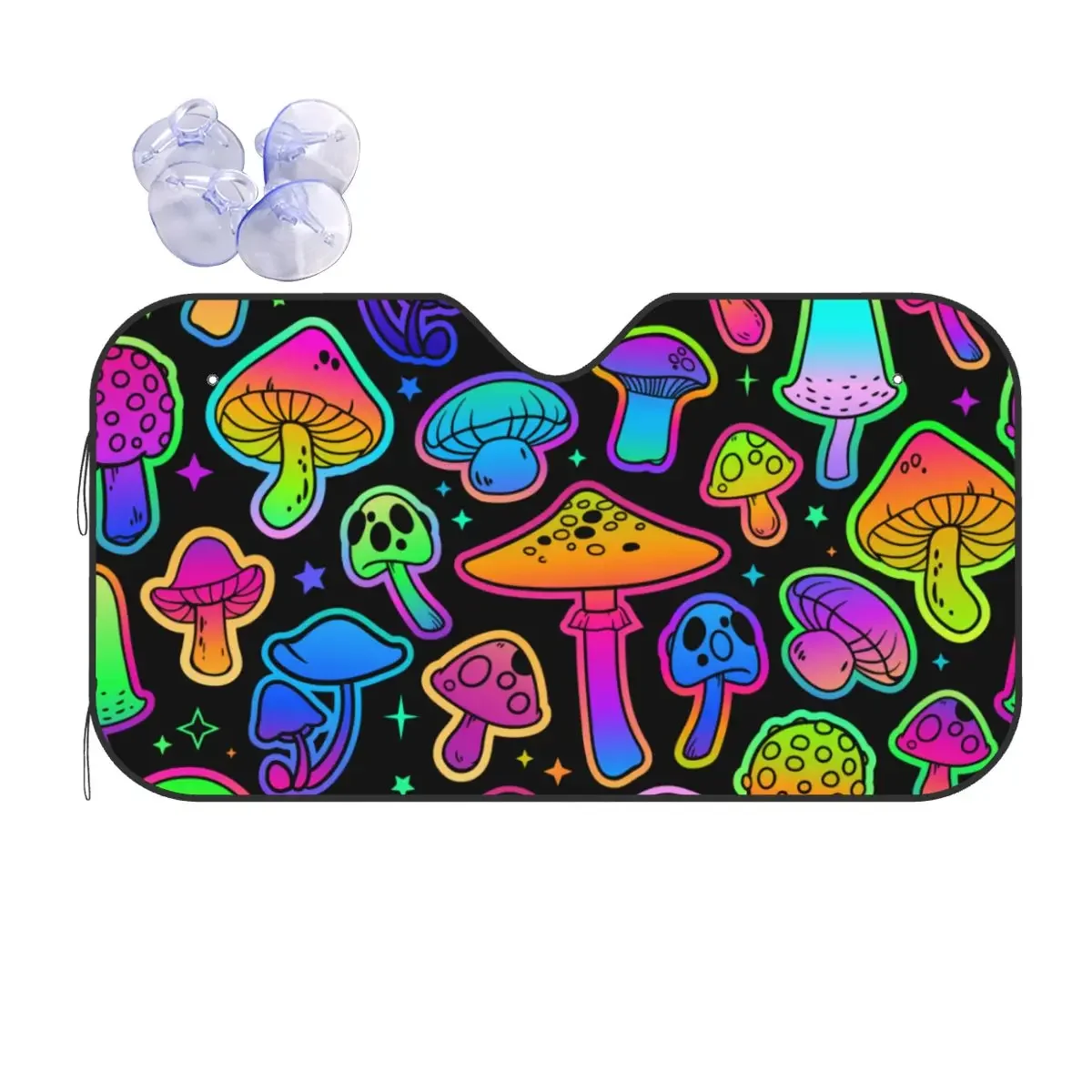 Funghi colorati parasole пьегированный парабреzza 76x140 см Листы алюминия косметологический