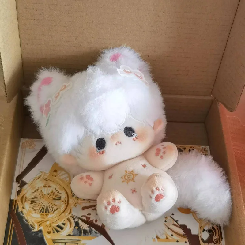 

Хлопковая кукла 10 см, щенок из кроличьей шерсти, супер милая и милая плюшевая кукла, подарки девочкам