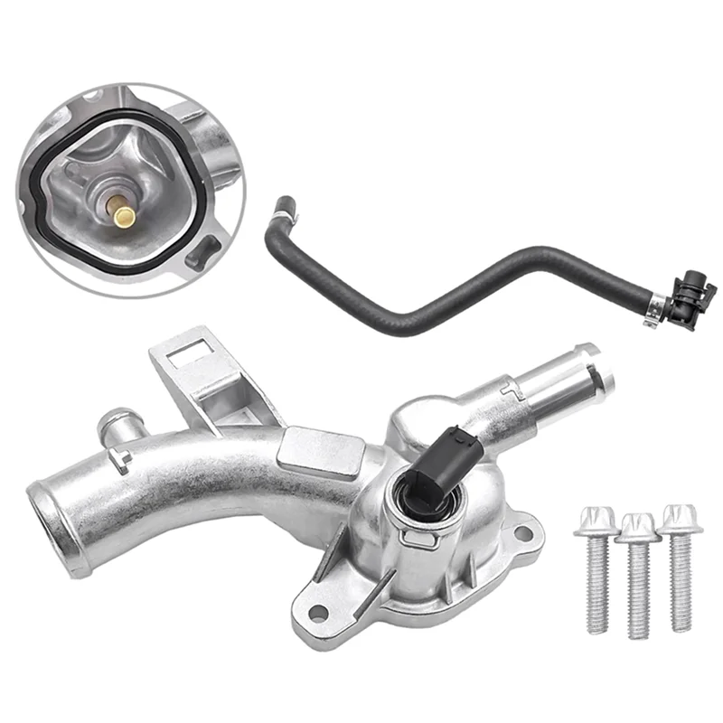 Фото Корпус термостата охлаждающей жидкости двигателя для Opel Astra J Adam Corsa D Meriva B A14XEL ER 25192985 1338022 55562048 1338487 №3