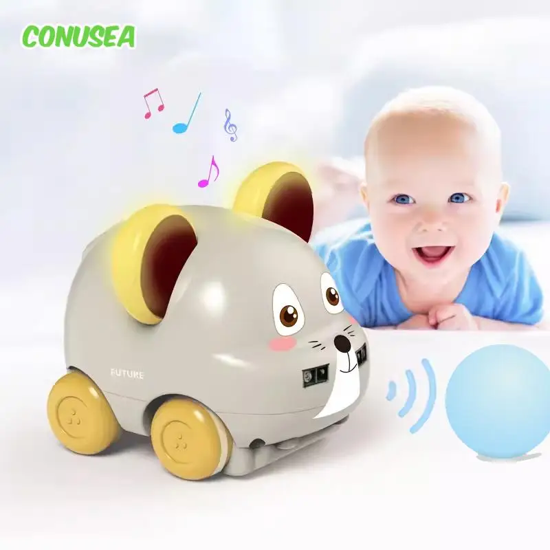 

Mouse Sensory Follow Cars Rc Car Cartoon Gesture Sensing Remote Control Toys Children Interactive Baby Educational Toys Gifts