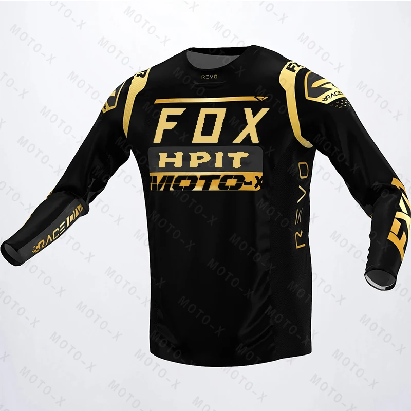 

2022 New Team Mtb Motocross Jersey Maillot DH Cycling Downhill Jersey Racing Moto Long Cycling Jersey Hpit Fox Long Sleeve