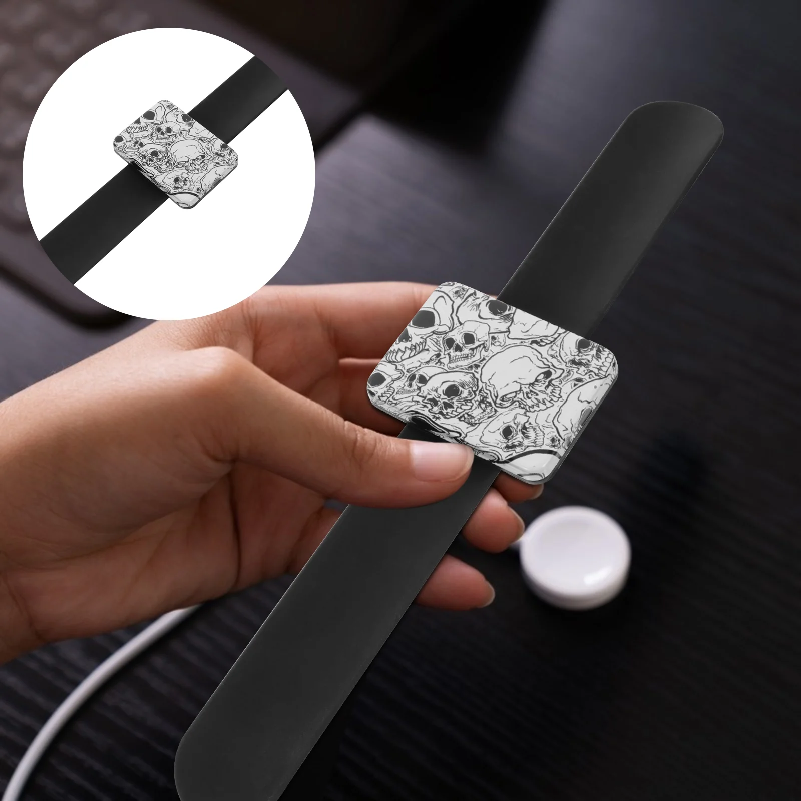 

Hair Wrist Pin Holder Bracelet Clips Wristband Clip Bobby Cushion Band Silicone Strap Sewing Bracelets Collector Cuff Container