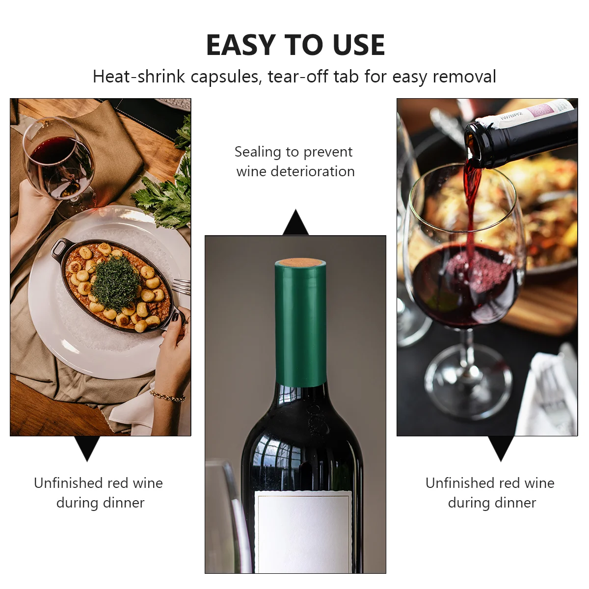 100 шт. красная термоусадочная пленка для бутылок крышка домашнего пивоварения