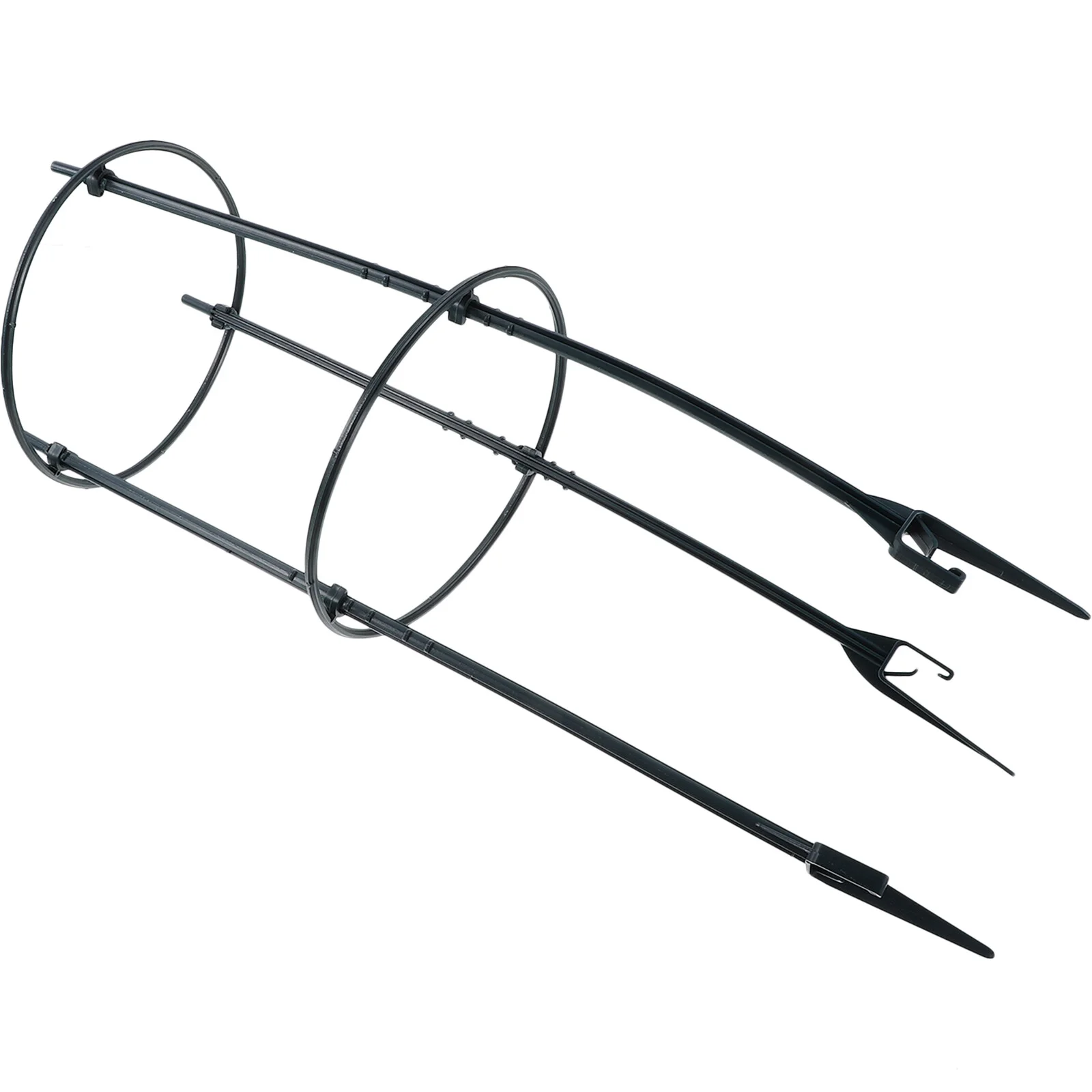 

Support Trellis Garden Climbing Cage Rack Supports Flower Grow Peony Metal Hoops Through Wire Scaffolds Stake Potted Stakes Ring