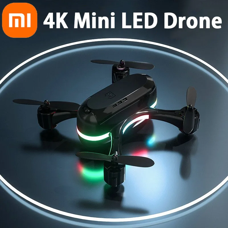 

Xiaomi Mini Drone 4K With LED Lights HD Dual Camera Optical Flow Positioning RC Helicopter Quadcopter Kids Toys Boy Gift