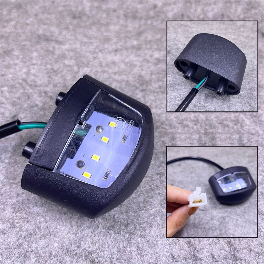 Светодиодный Задний Фонарь Для Номерного Знака Мотоцикла Kawasaki Ninja 250R 300 ZX6 36