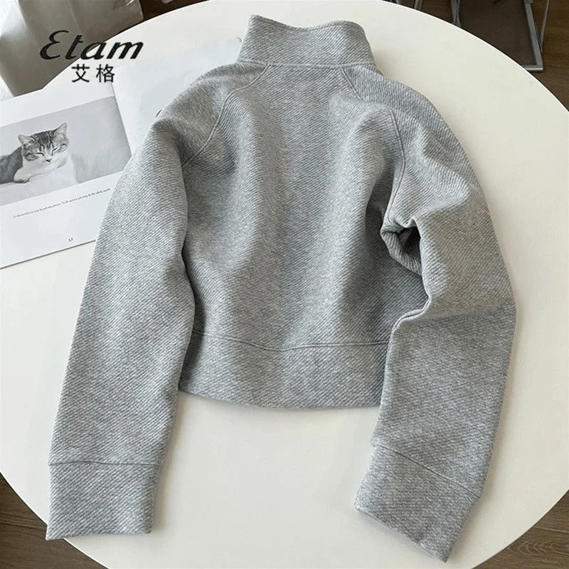 2023 new spring Korean zip jacket short golf suit women's baseball net jacket jacket jacket high quality