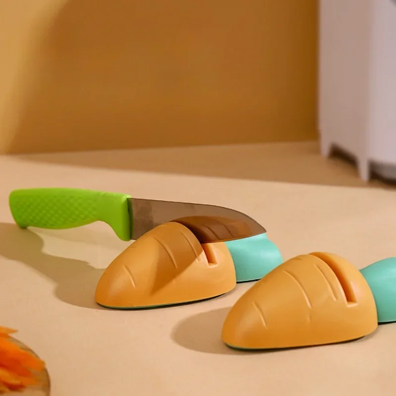 Креативная морковная быстрая мини-милая точильный камень кухонная домашняя