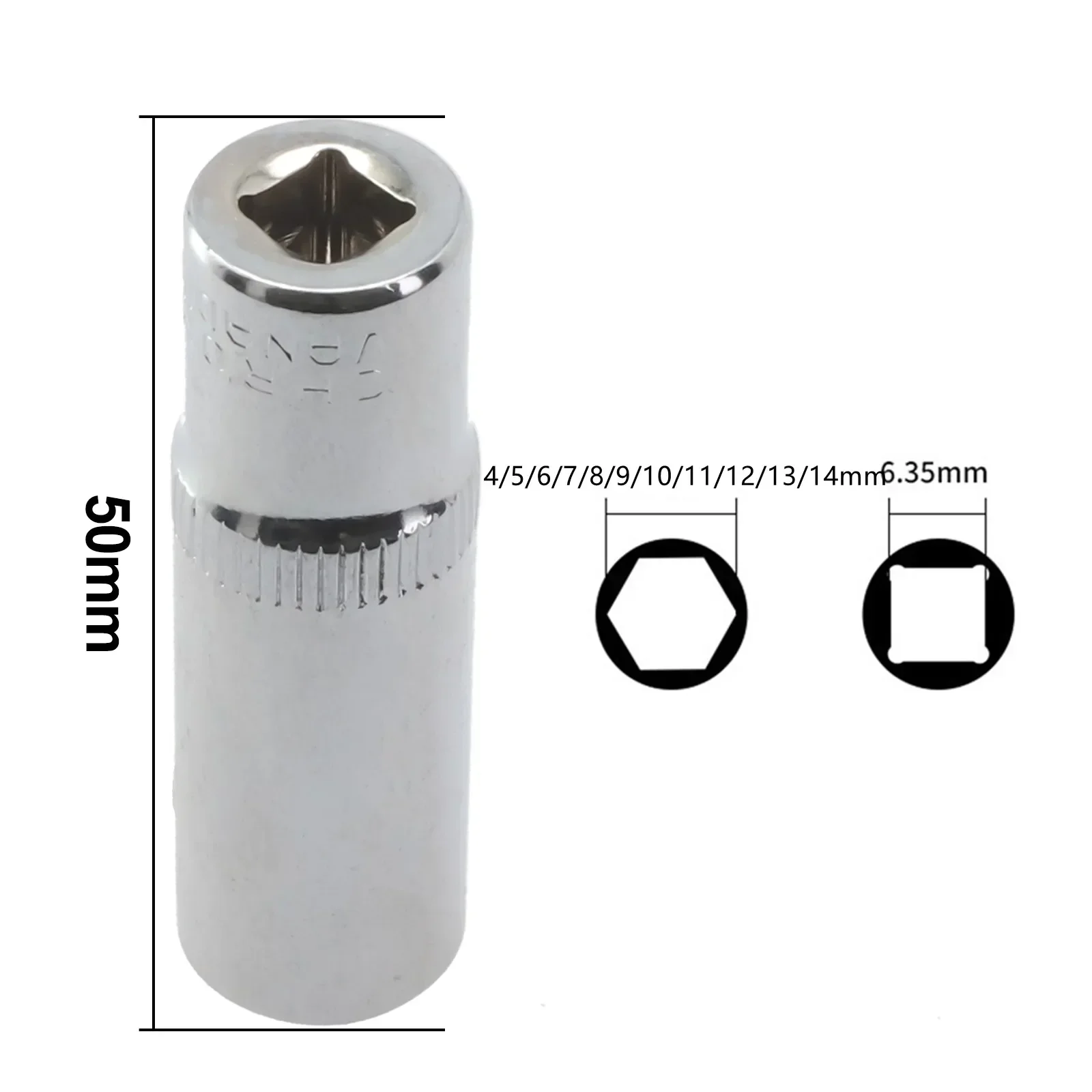 

VIBRATITE 1/4'' Шестигранный адаптер 4-14 мм