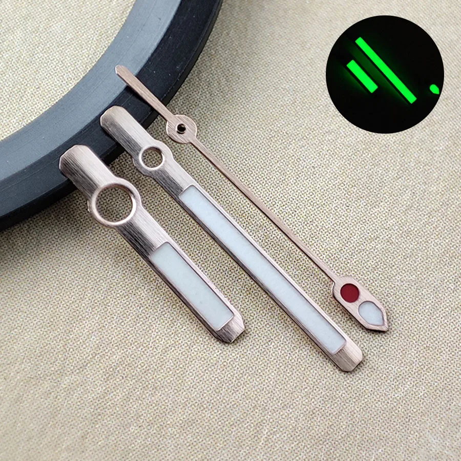 Улучшение стрелок NH35 стрелки часов зеленые светящиеся серебро розовое золото