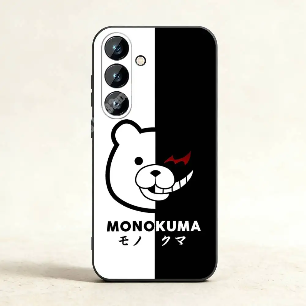 Фото Чехол для телефона Danganronpa M-Monokuma для Samsung Galaxy A12 13 A20 21 22 A30 31 32 A51 52 A71 72, противоударный бампер №2