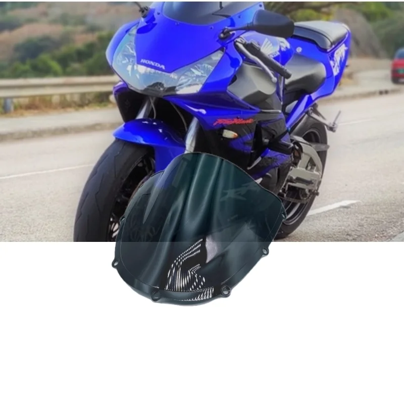 

Motorcycle Windshield Windscreen Double Bubble Wind Screen Shield for Honda CBR 954 RR 02 03 ABS Plastic CBR954RR 2002 2003