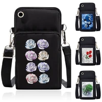universal shoulder mobile phone case bag crossbody package for xiaomi redmi 3d series sports arm wallet phone bags womens pouch