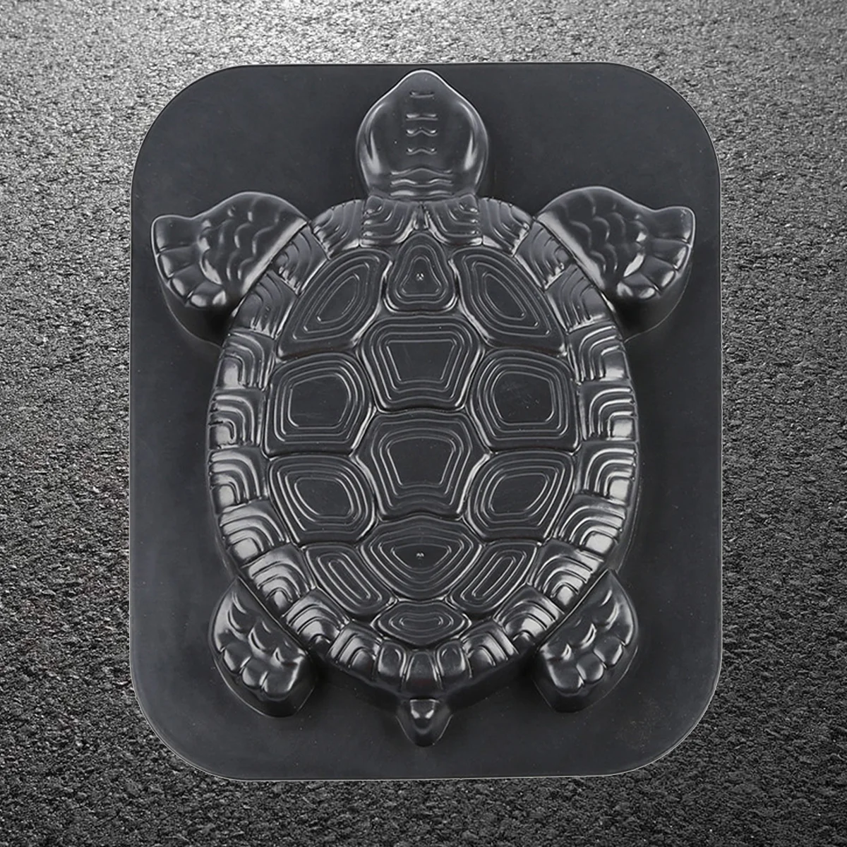 

Turtle Path Maker Mold Manually Paving Concrete Molds Stepping Stone Road Making Tool (Black)