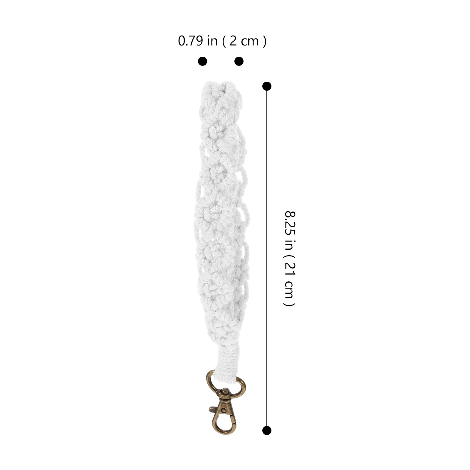 Рисунок 5 - Ремешок для запястья макраме для ключей