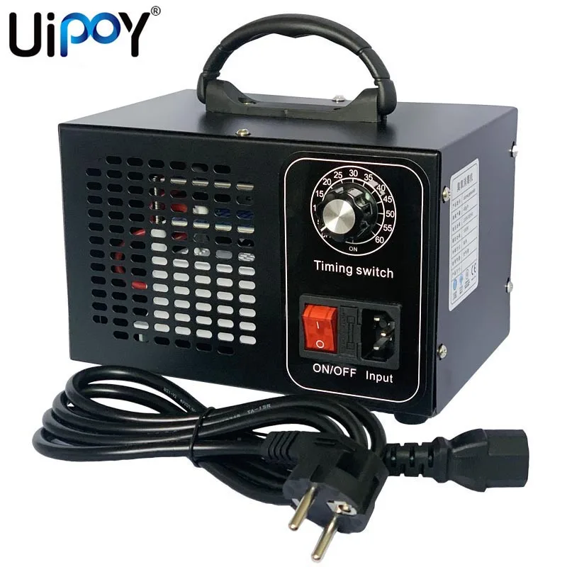 60 Gr/Std Ozon Generator O3 Tragbare Ozonisator Air Purifier Sterilisator Behandlung Sauber Ozon Neben Formaldehyd Ozon Maschine